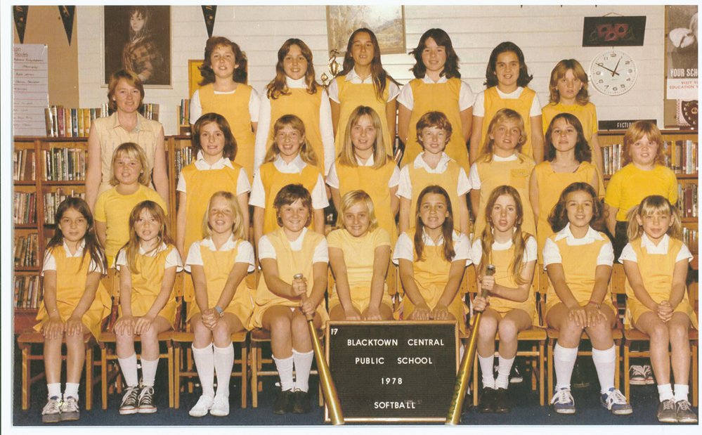 Blacktown Public School, 1978 Softball Team