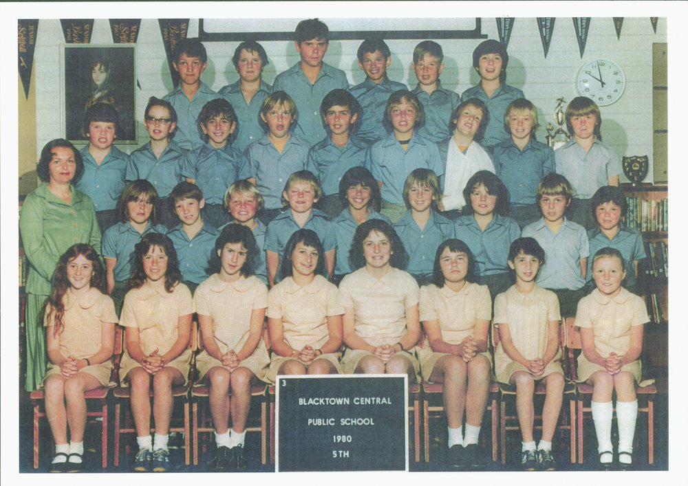 Blacktown Public School, 1980 Class 5