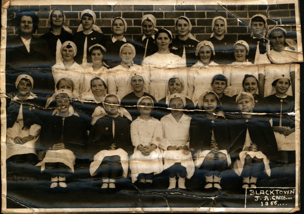 Blacktown Public School, 1957 Junior Red Cross group