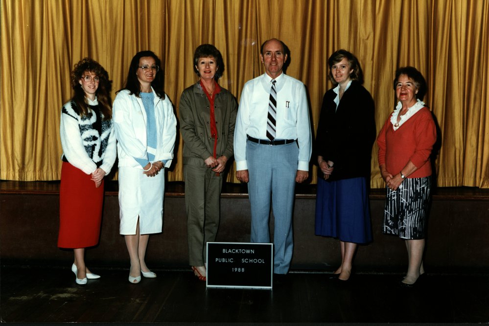 Blacktown Public School, 1988 Staff