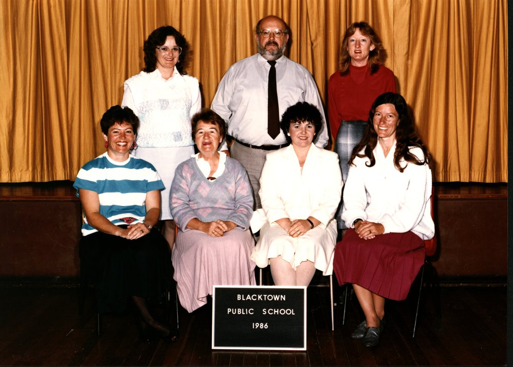 Blacktown Public School, 1986 Staff