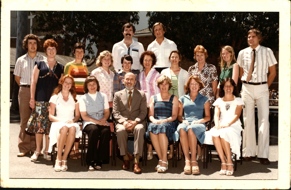 Blacktown Public School, 1977 Staff