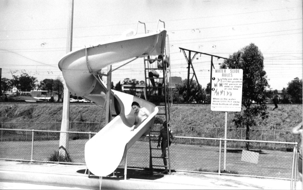 Blacktown War Memorial Swimming Pool, water slide