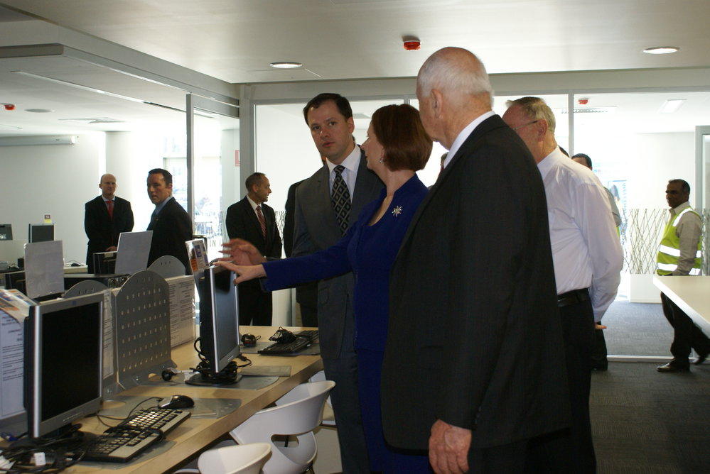 Prime Ministerial visit to Mount Druitt Hub, 2011.