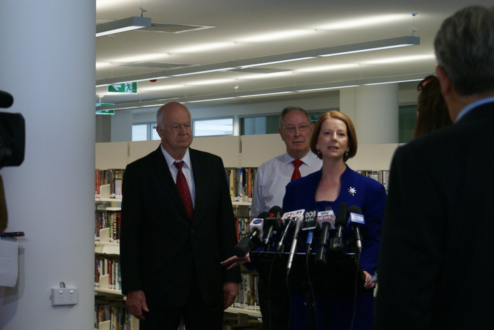 Prime Ministerial visit to Mount Druitt Hub, 2011.