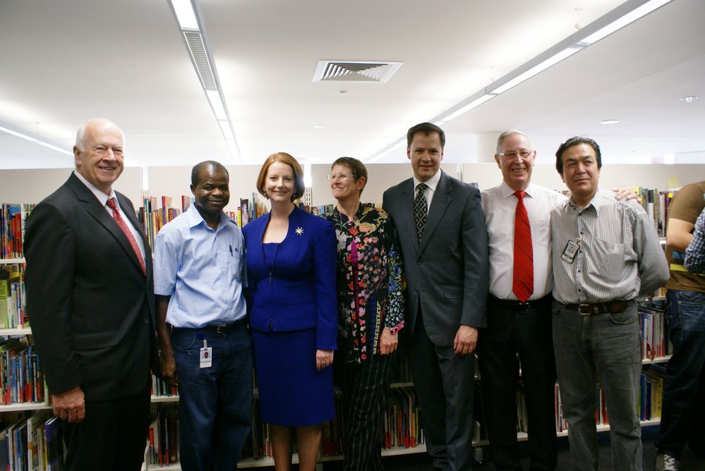 Prime Ministerial visit to Mount Druitt Hub, 2011.
