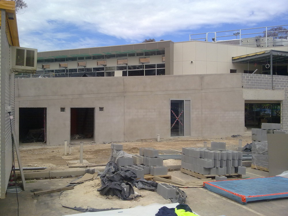 Mount Druitt Hub construction 2011