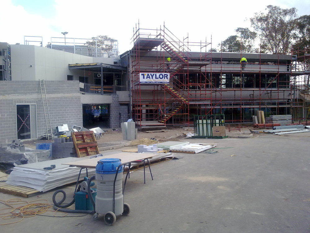 Mount Druitt Hub construction 2011