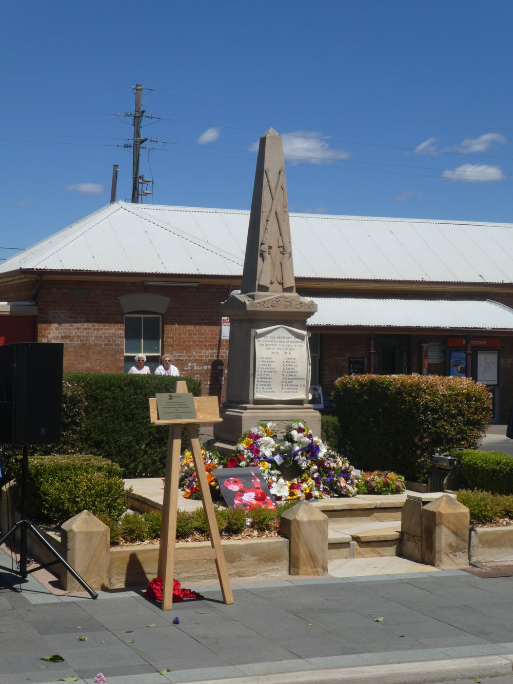 100th Anniversary and Rededication of the Riverstone War Memorial