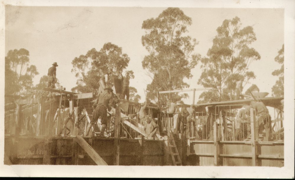 Construction at Prospect Reservoir
