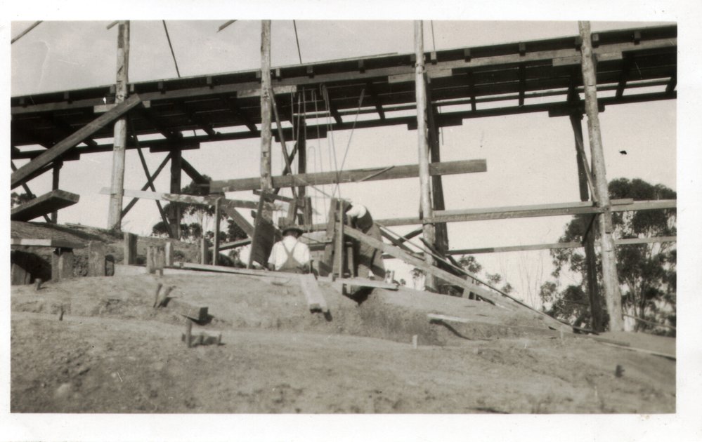 Construction at Prospect Reservoir site