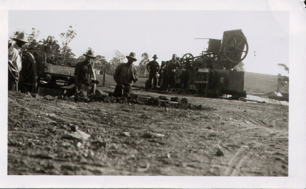 Workers at Prospect Reservoir site