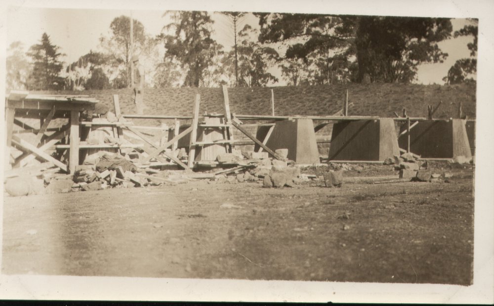 Construction at Prospect Reservoir, Prospect