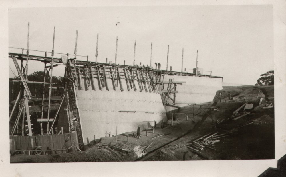 Construction at Prospect Reservoir, Prospect