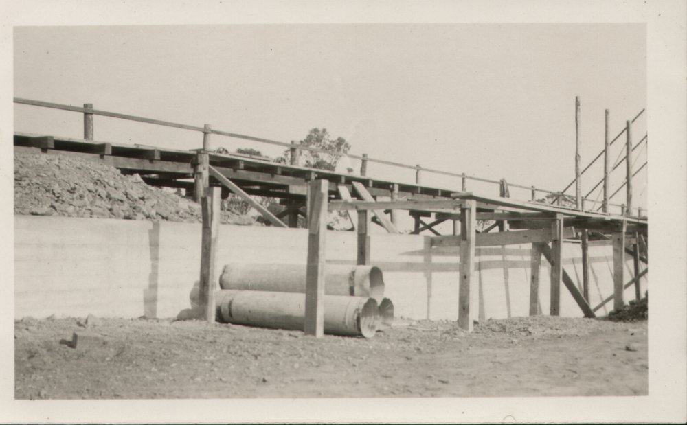 Construction at Prospect Reservoir, Prospect