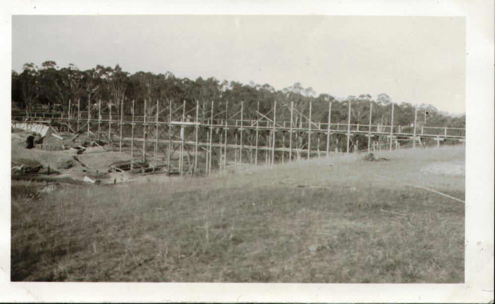 Construction at Prospect Reservoir, Prospect