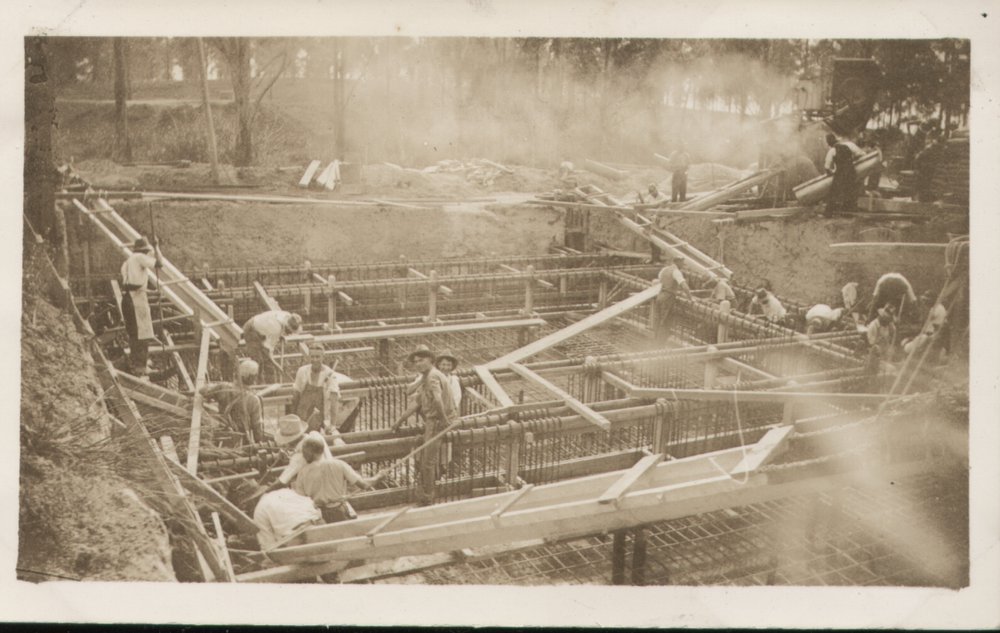 Construction at Prospect Reservoir, Prospect