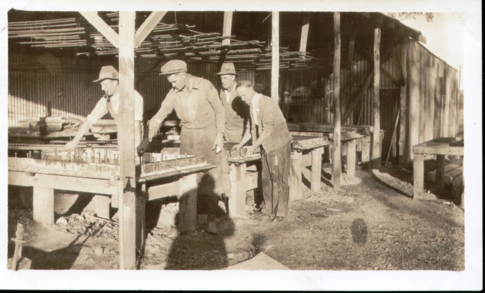 Workers at Prospect Reservoir site