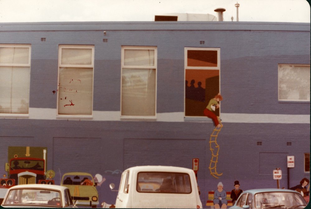 Max Webber Library Blacktown, mural