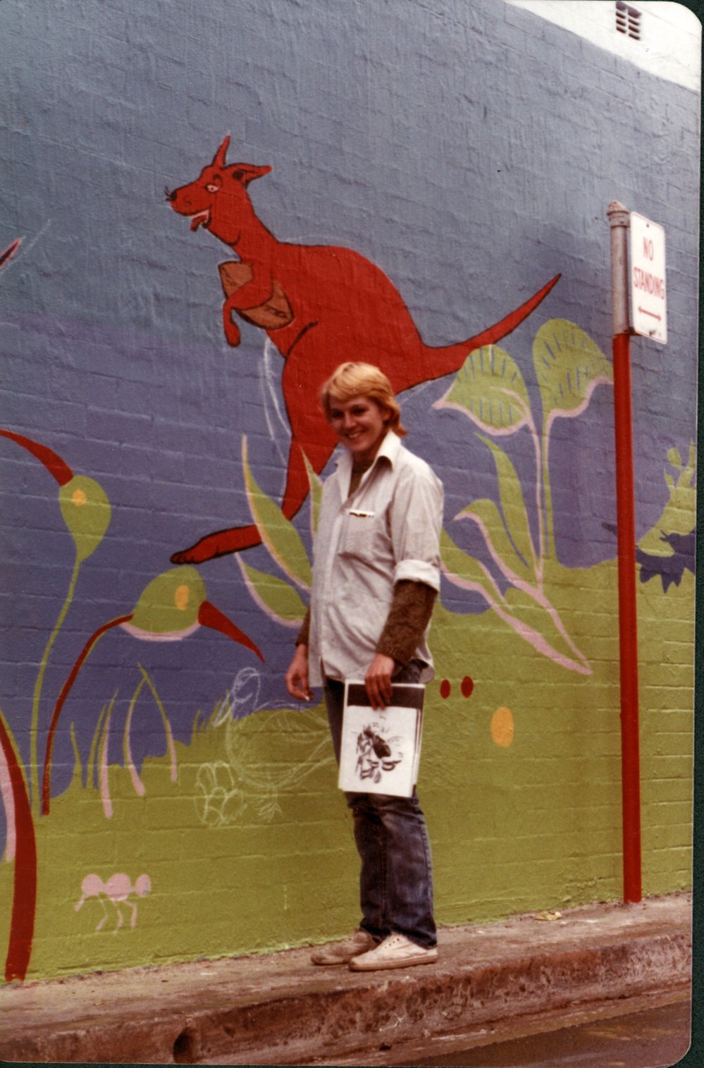 Max Webber Library Blacktown, mural