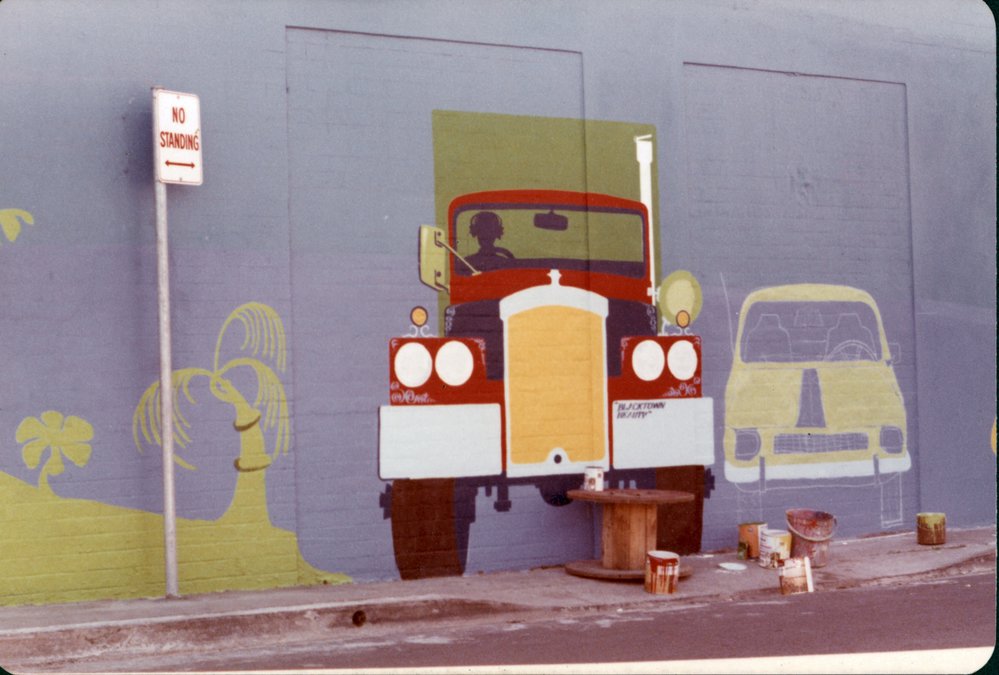 Max Webber Library Blacktown, mural