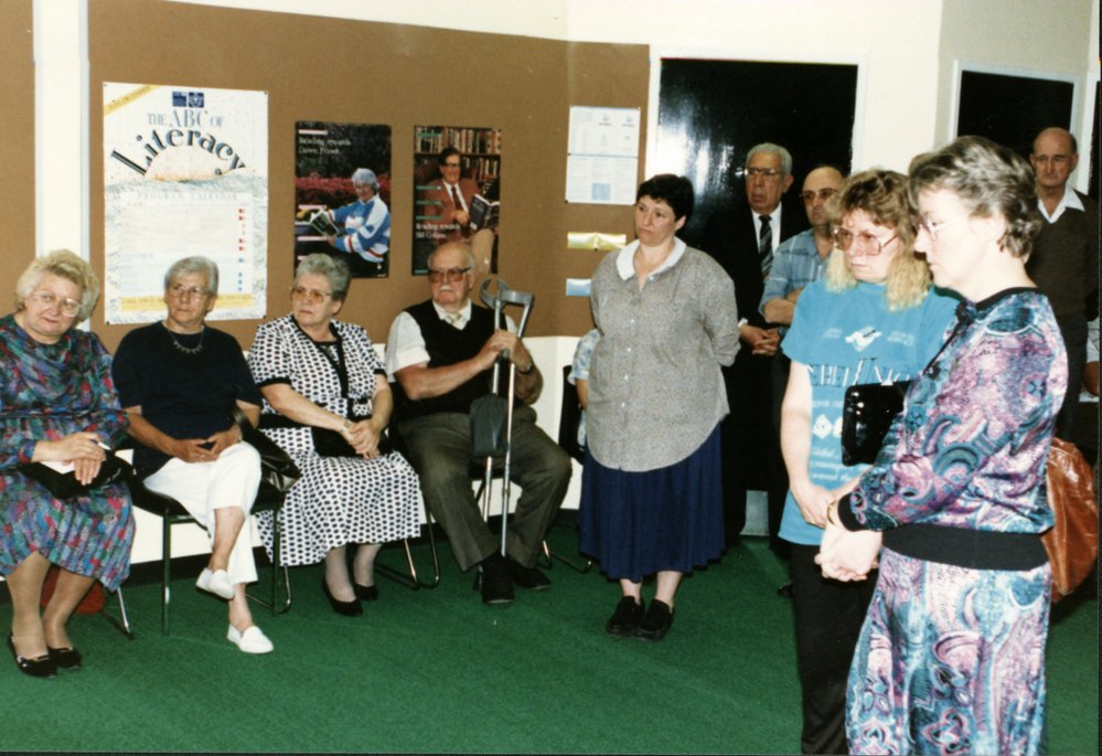 Adult Literacy collection launch, Max Webber Library