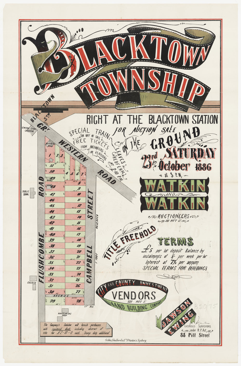 Blacktown Township Estate, Blacktown