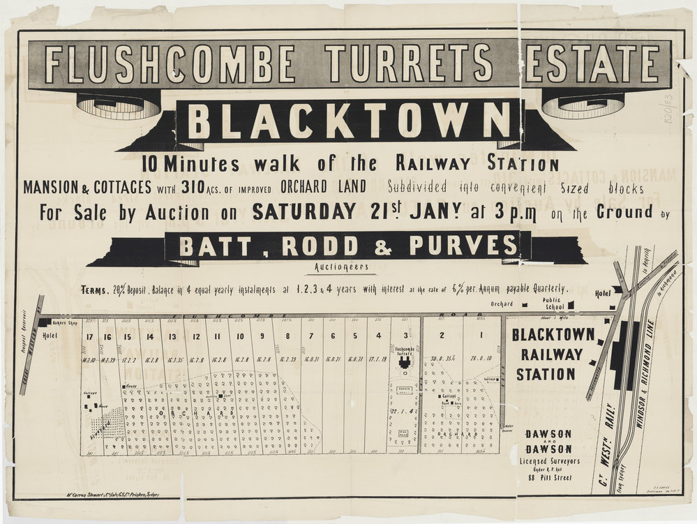 Flushcombe Turrets Estate, Blacktown