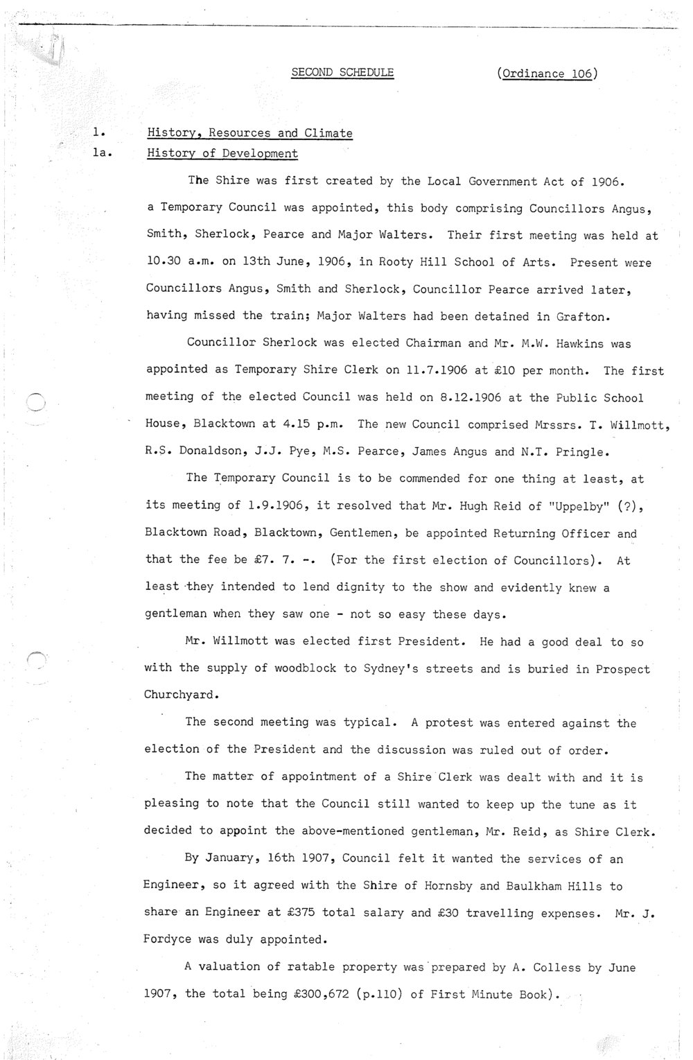 History of the Development of Blacktown