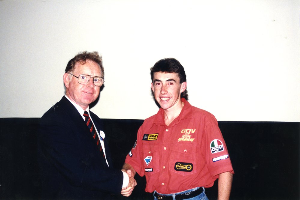 Garry McCoy with Jim Anderson