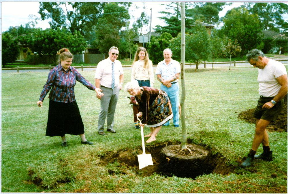 Stuart Mould Park - tree planting