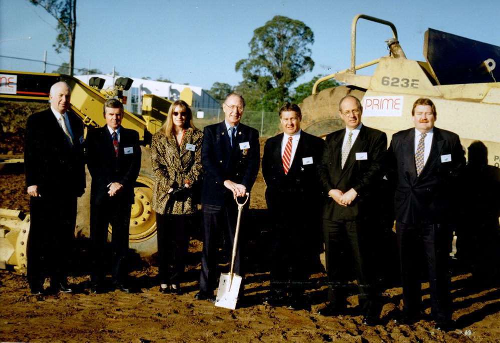 Turning the Sod for Roadworks