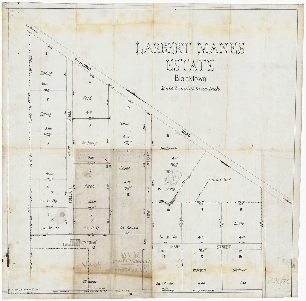 Larbert Manes Estate, Blacktown