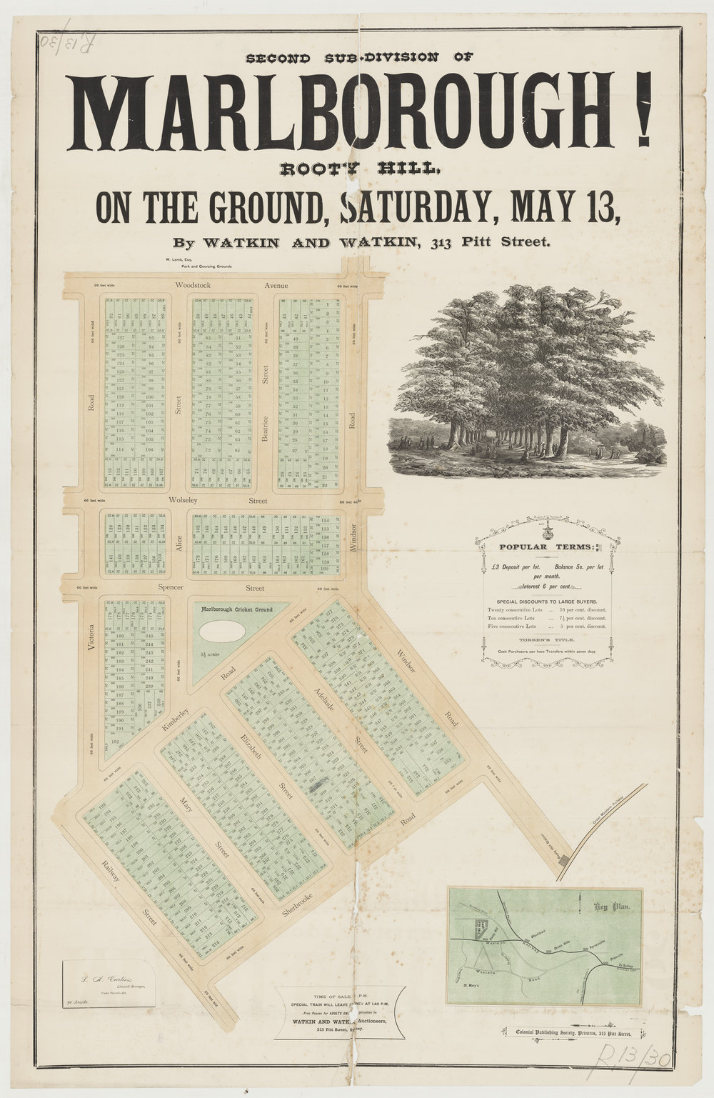 Second subdivision of Marlborough, Rooty Hill