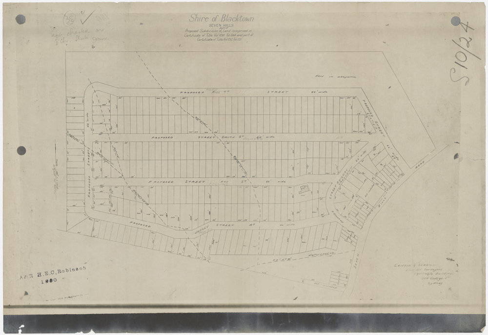 Proposed subdivision, Seven Hills.