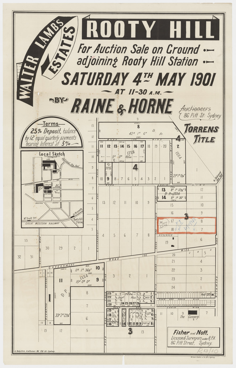 Walter Lamb's Estate, Rooty Hill