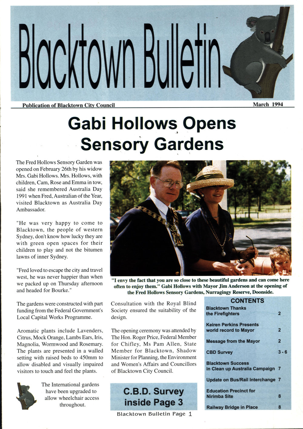 Blacktown Bulletin, March 1994