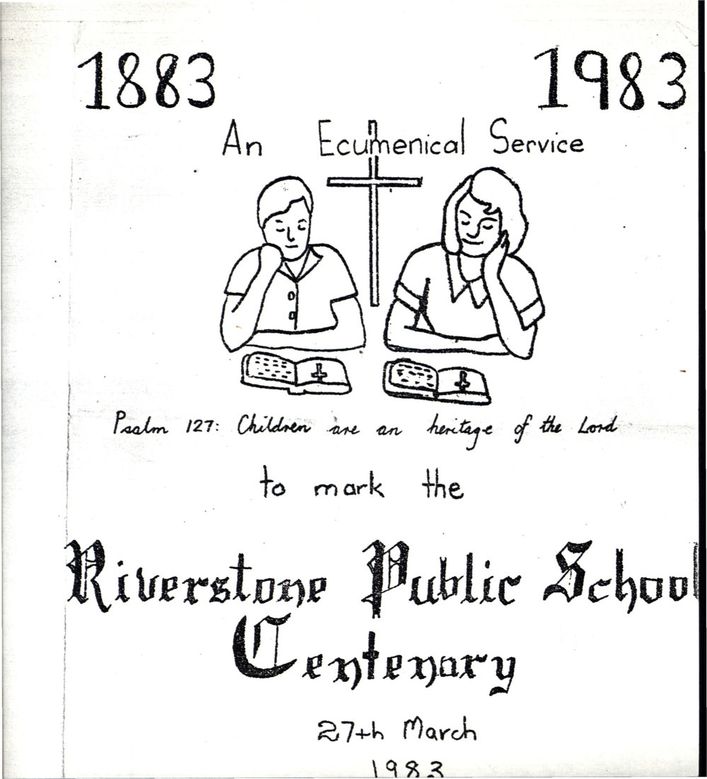 Riverstone Public School centenary church service