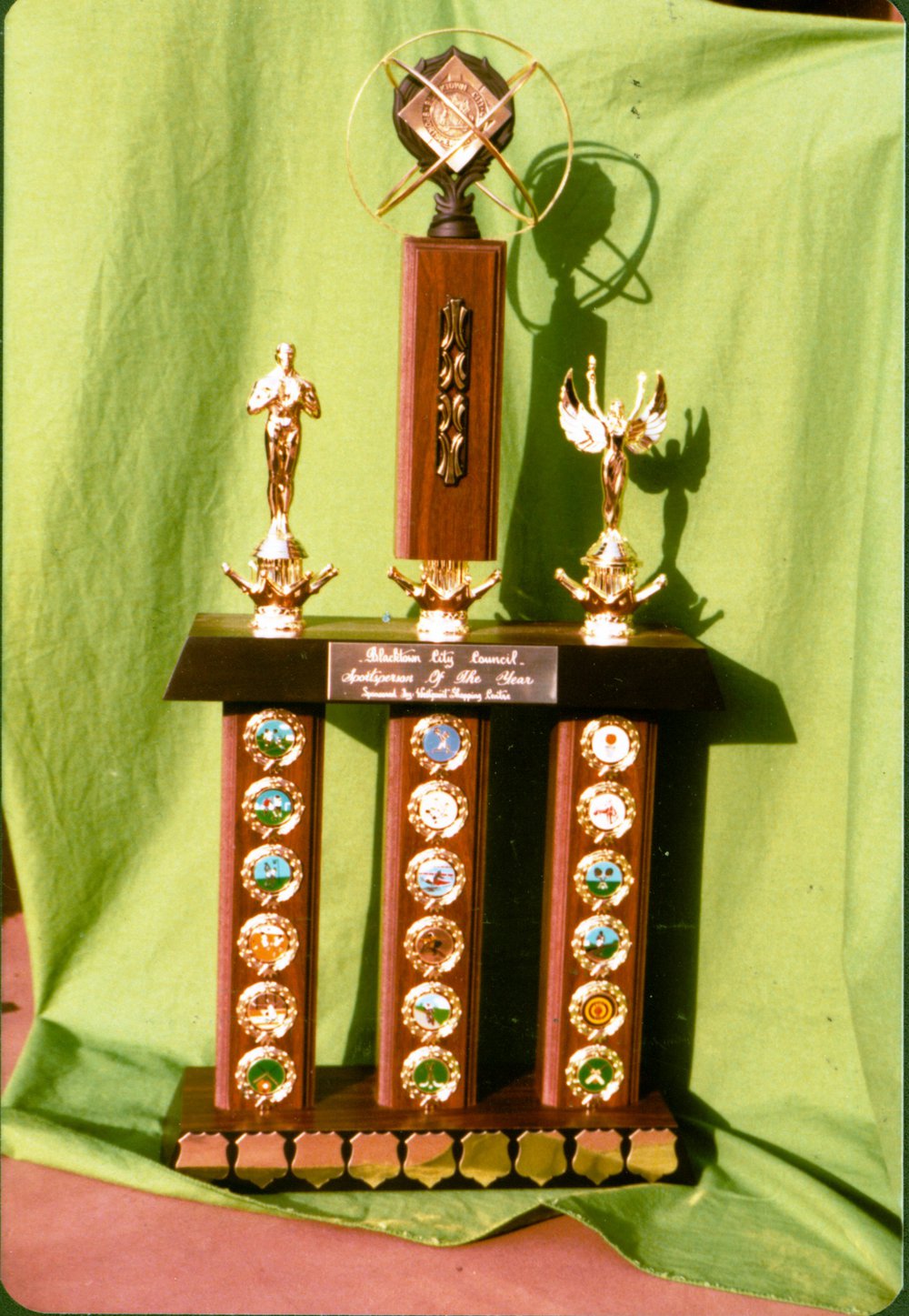 Blacktown City Sportsperson of the Year trophy