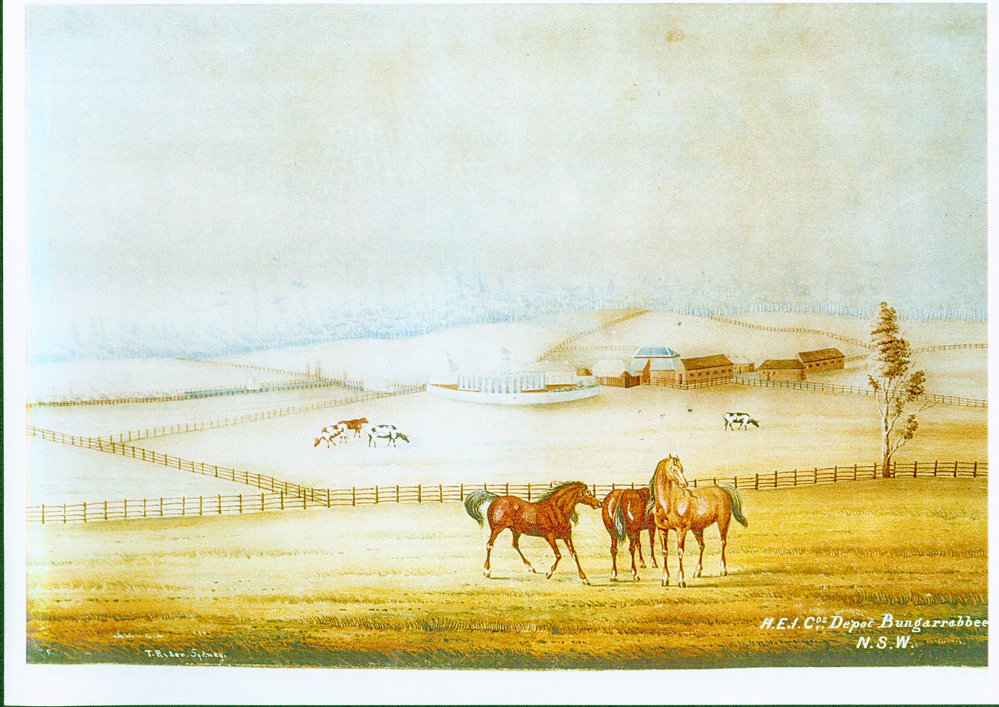 View of Bungarribee, 1845