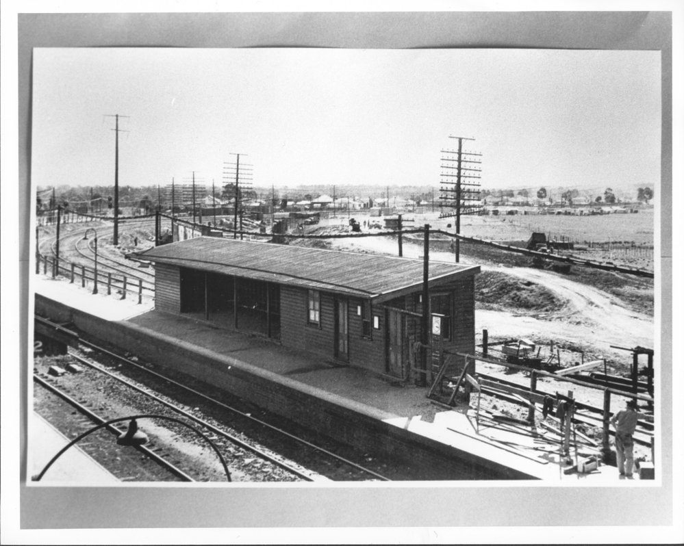 Blacktown Railway Station, 1954