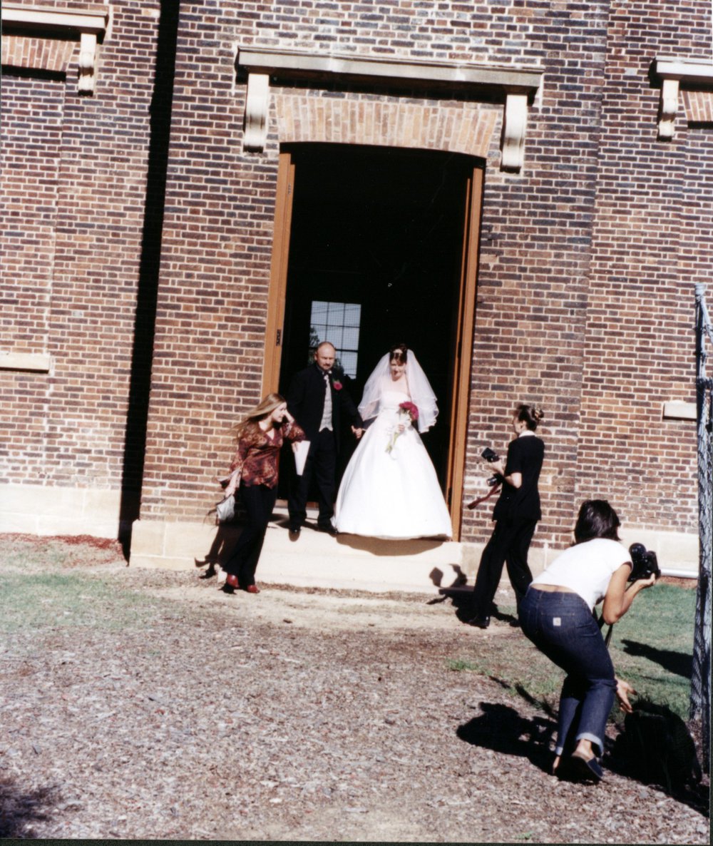 Wedding of David Price to Shannon Rhind, St Bartholomew's Prospect, 2003