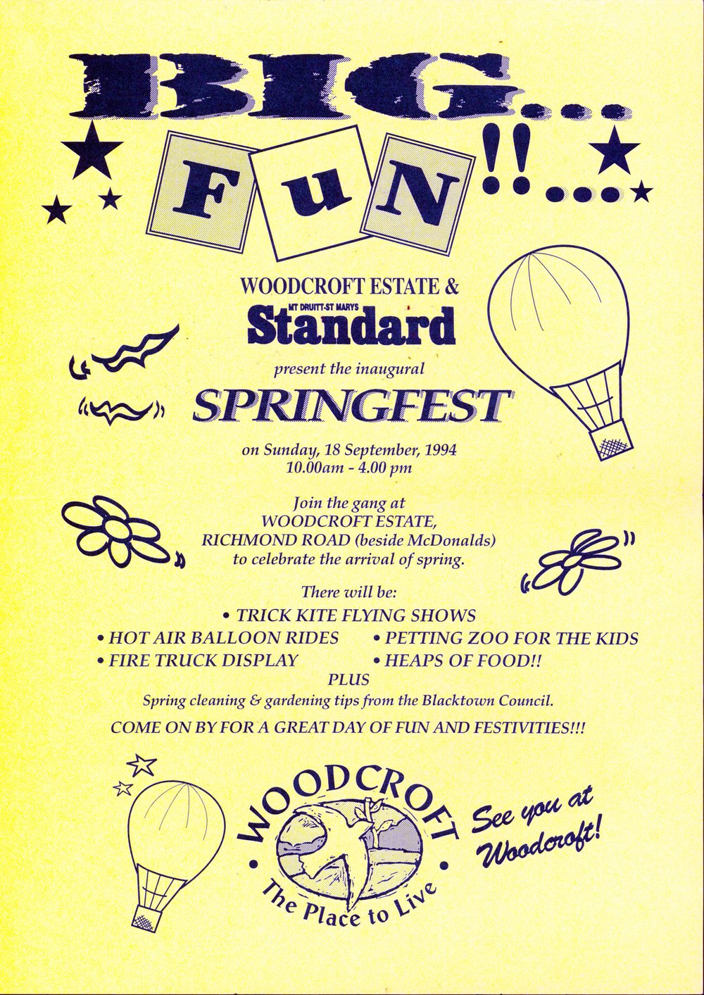Springfest Woodcroft, 1994
