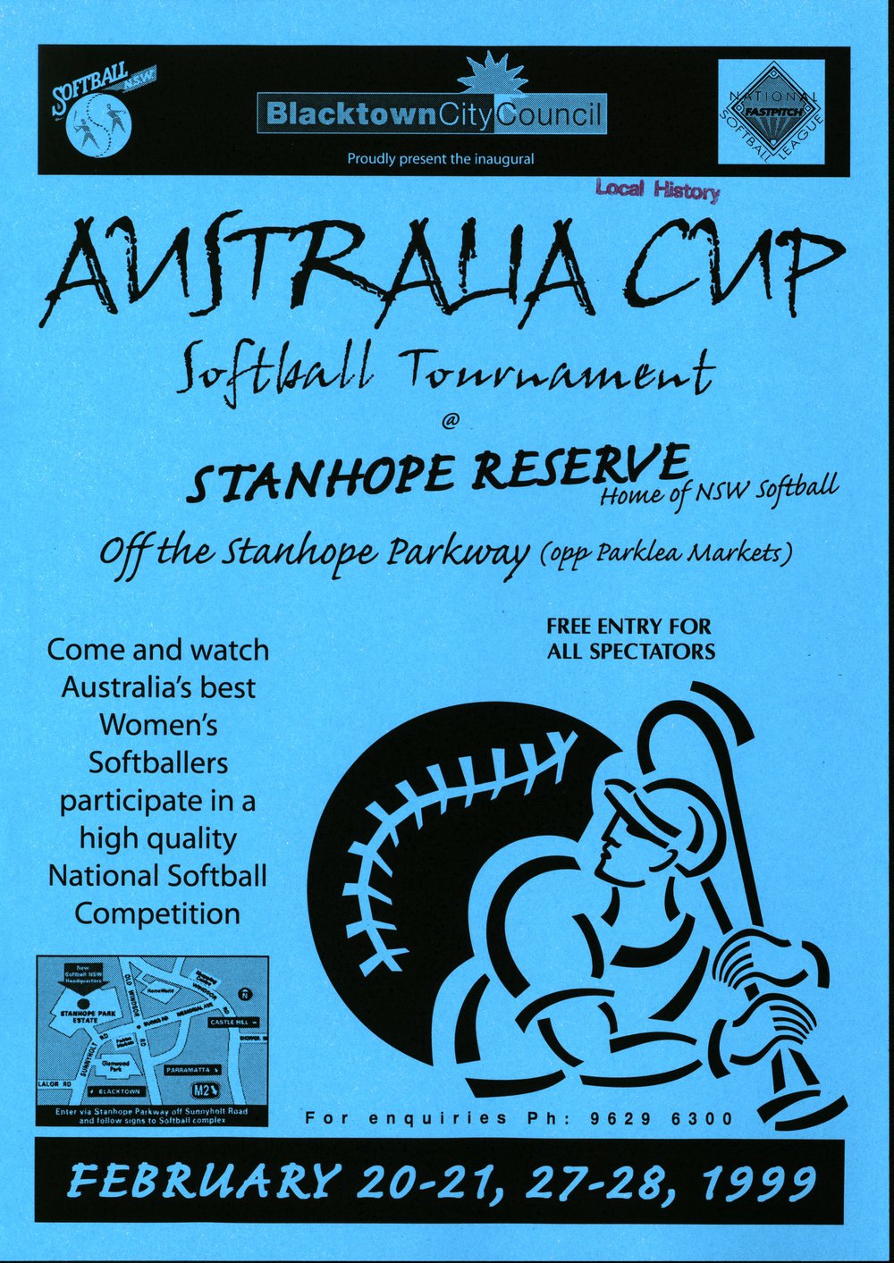 Australia Cup softball tournament, 1999
