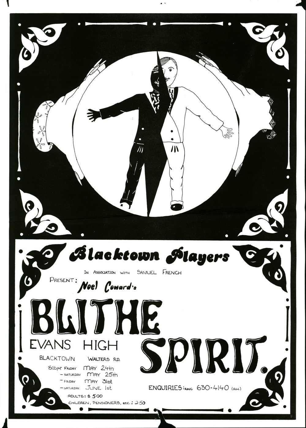 Blithe Spirit - Blacktown Players, c1985