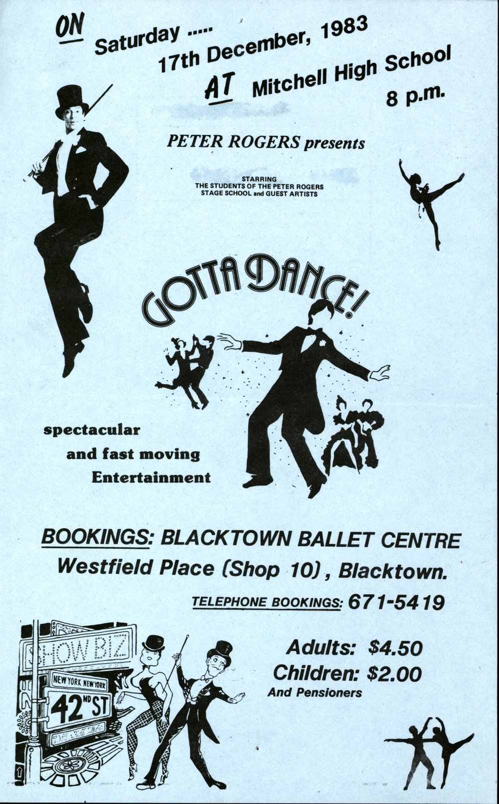 Gotta Dance Production, 1983