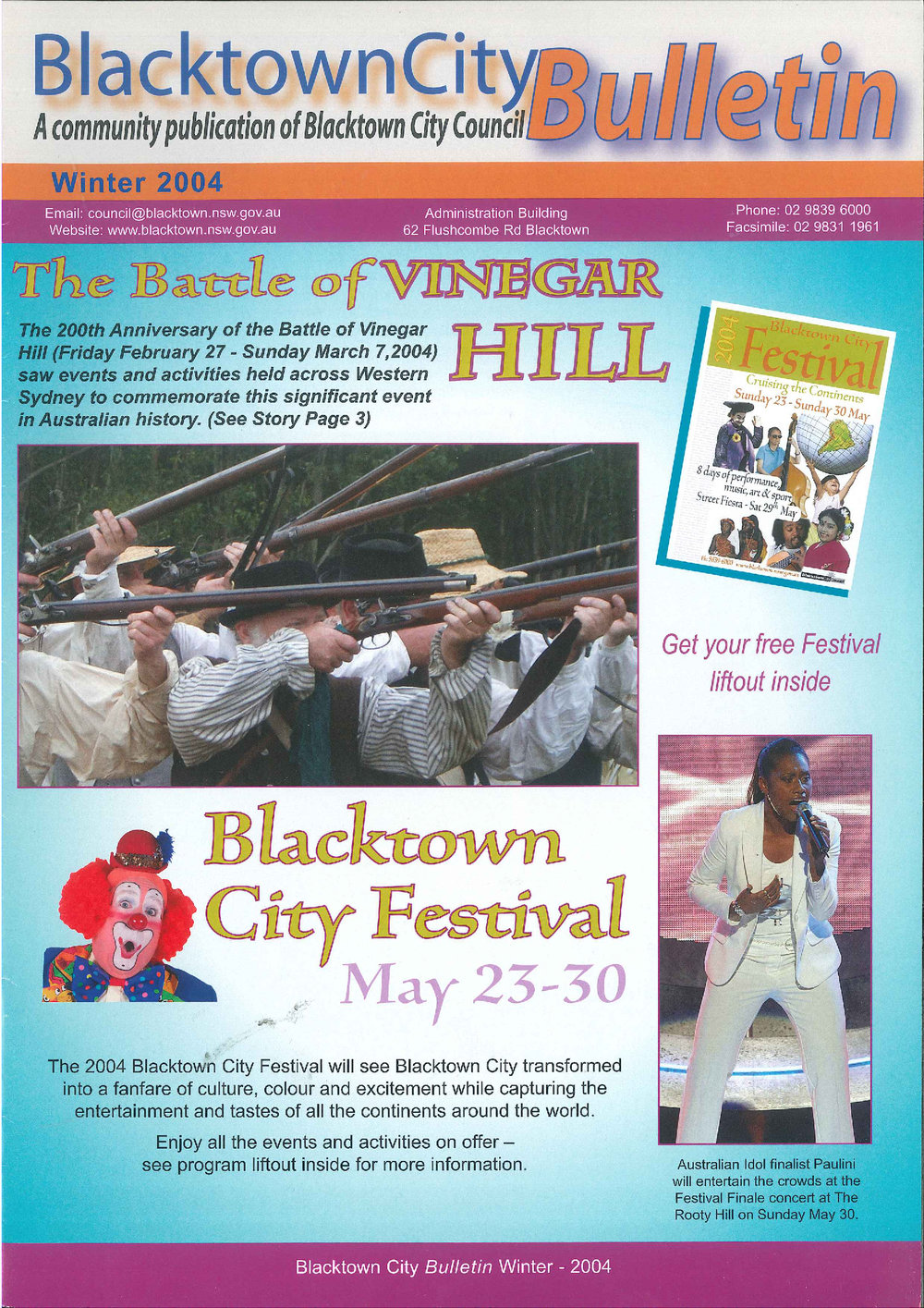 Blacktown City Bulletin, Winter 2004