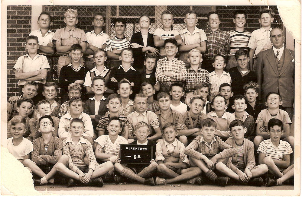 Blacktown Public School, 1956 Class 6A Boys