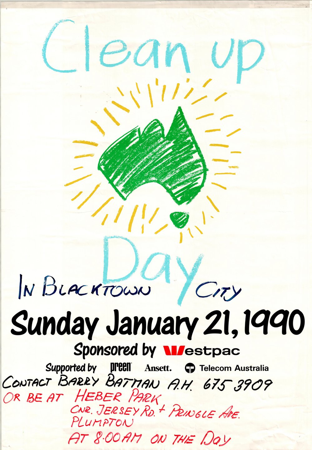 Blacktown City Clean up Day, 1990