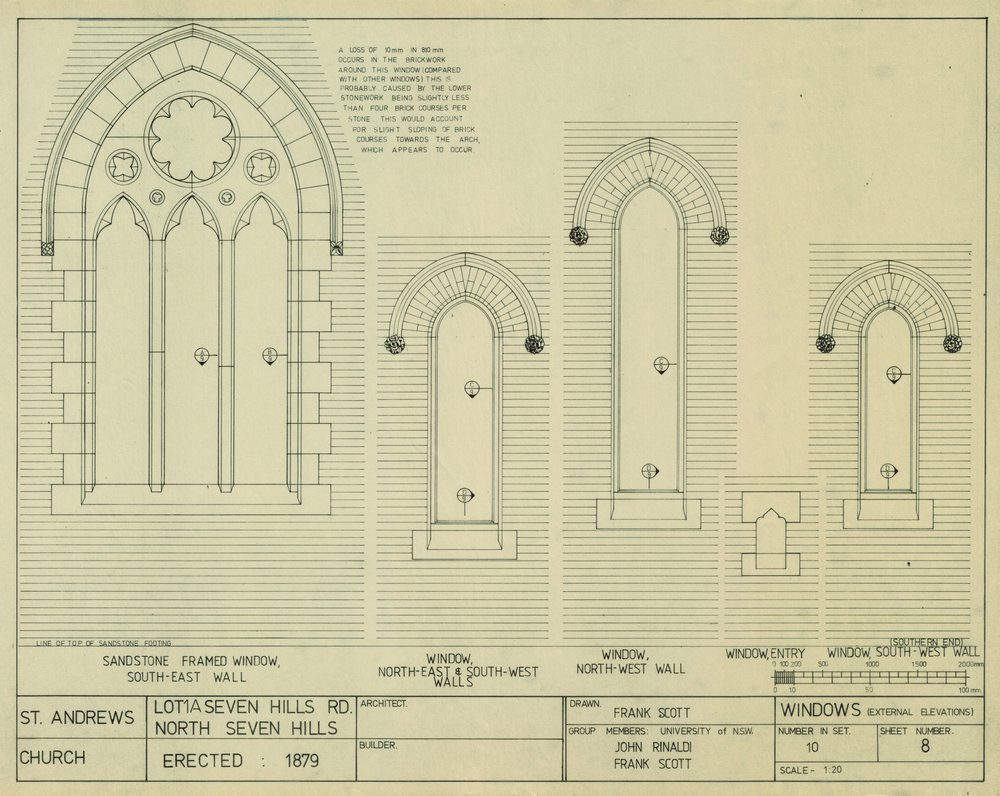 St Andrew's Church of England, Seven Hills